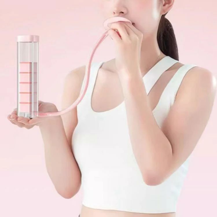 呼吸筋トレーニング器具 呼気トレーニング 呼吸トレーナー 呼吸筋エクササイズ 呼吸ダンベル 強化ツー..