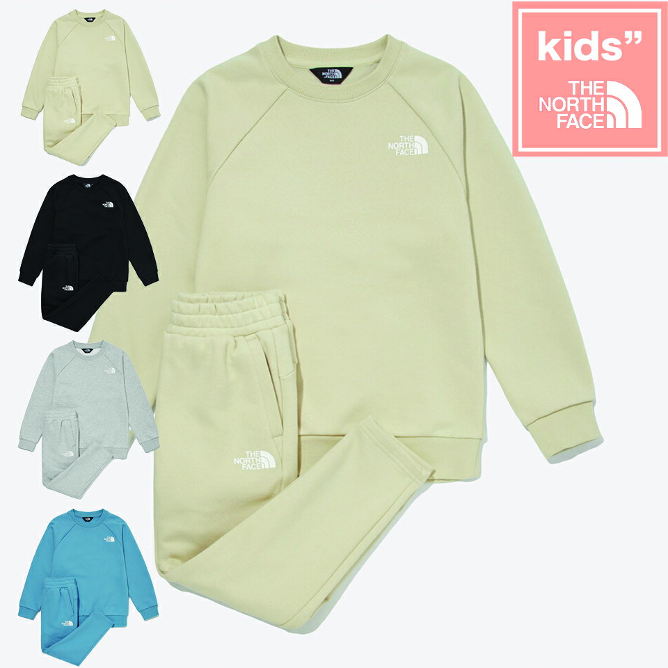 【先行予約品 正規輸入 THE NORTH FACE 海外モデル】 ノースフェイス キッズ 子供服 セットアップ スウェット ルームウェア 部屋着 おしゃれ パジャマ