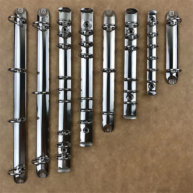 ハンドメイド 9穴 D型 2穴 リングバインダー リベット 6穴 バインダー金具 20穴 3...