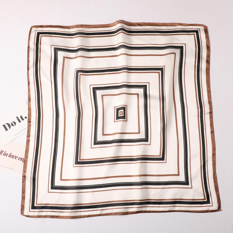 インスタ映え ストライプ ヘアアクセ レトロ ヘアアクセサリー オフィス 正方形 レトロ レディース カジュアル ins ハンカチ アクセサリー スカーフ バンダナ バッグチャーム 薄手 バッグスカーフ 通勤 雑貨 小物 総柄 母の日 送料無料