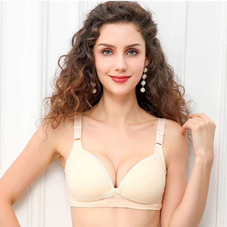 授乳ブラ フロントオープン シームレス 授乳ブラ フロントボタン 前開き マタニティ マタニティブラ スポブラ バストケア 授乳服 授乳用 シームレスブラ ブラジャー かわいい 垂れ防止 オシャレ ナイトブラ 送料無料 3