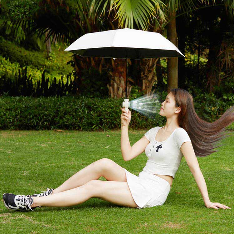 雨傘 ファンブレラ 折り畳み 冷風 扇風機付き傘 日傘 女性 送風機 折畳 USB充電 折り畳み 折りたたみ 男女兼用 ファン付日傘 送風傘 扇風機傘 扇風機付き日傘 扇風傘 ファン付き傘 送風機付き傘 送料無料 男性 UVカット傘