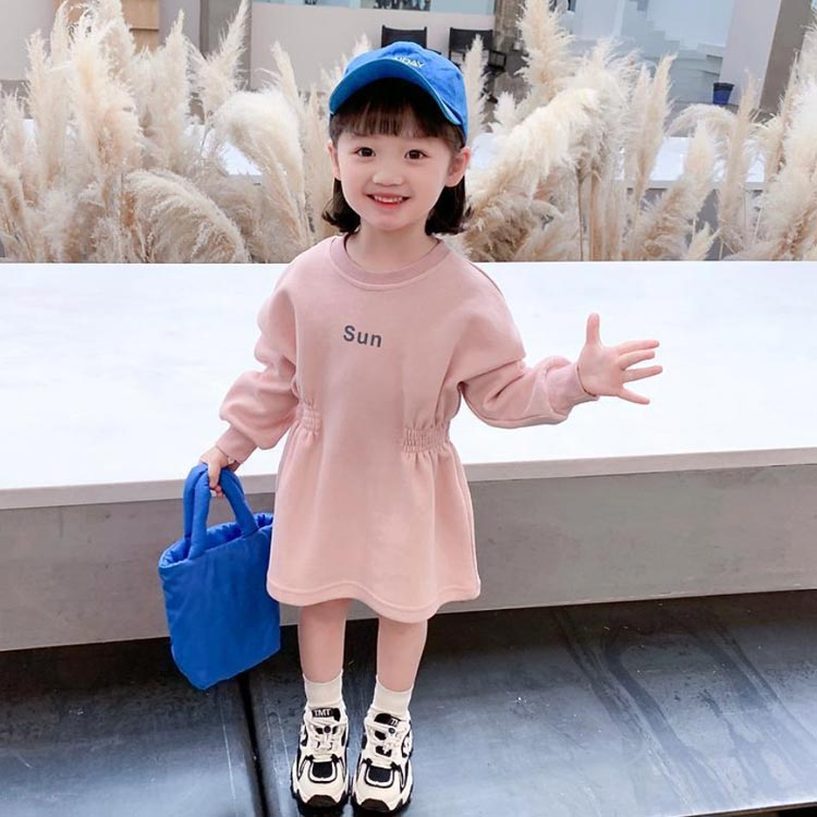 ワンピース ワンピース ロング パーカー 110cm 長袖 130cm 90cm 100cm プチプラ 子供服 140cm 120cm 長そで トレーナー スウェットワンピース 子ども服 女の子 キッズ 秋服 ジュニア おしゃれ 安い かわいい 春服 トレーナーワンピース