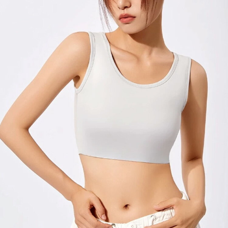 和装ブラジャー 2枚セット 和装ブラ ナベシャツ タンクトップ レディース ノンワイヤー シームレス 胸を小さく見せるブラ 胸つぶし 揺れない 大きいサイズ ムレにくい 伸縮性 インナー 通気性 和装ブラ 男装用