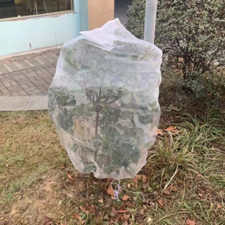 網 ファスナー付き ジッパー付き 防鳥ネット 植物保護カバー 植物保護カバー みか...