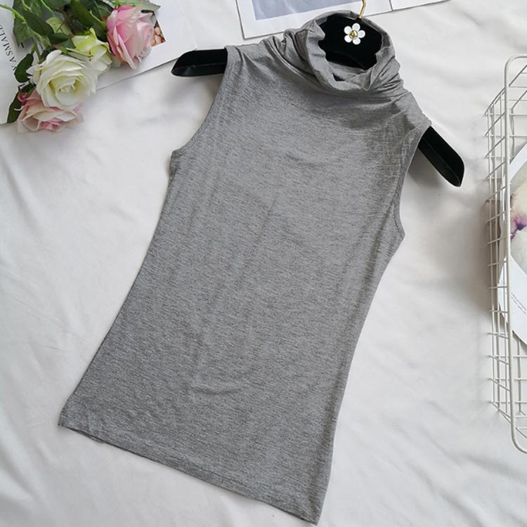 タートルネック ハイネック ノースリーブ 紫外線対策 タンクトップ インナー ハイネックtシャツ 薄手 レディース 透け感 カットソー シアートップス レース 春 夏 首 無地 大きいサイズ UVカット