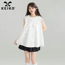 【KEIKO】 夏 立体バタフライ ホワイト ピナフォールカラー レディースブラウス 新店舗限定!お祝いクーポン最高1,000円!!!(4)