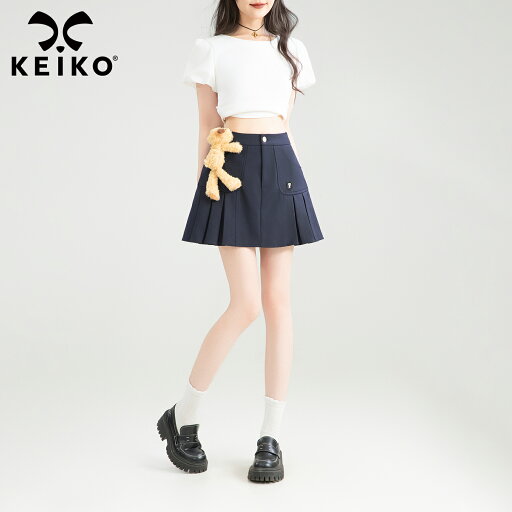 【KEIKO】韓国風 ハイウエスト プリーツスカート サマーAライン ミニ丈 ジャケットスカート, 2025SS 25 アカデミック ギフト付き(クマ) シルエット強調 ストレッチ 通気性 吸汗 オフィス 通学 デート 大人可愛い 新作 レディース プチプラ 【KEIKO】韓国風 ハイウエスト プリーツスカート サマーAライン ミニ丈 ジャケットスカート, 2025SS 25 アカデミック ギフト付き(クマ) シルエット強調 ストレッチ 通気性 吸汗 オフィス 通学 デート 大人可愛い 新作 レディース プチプラ