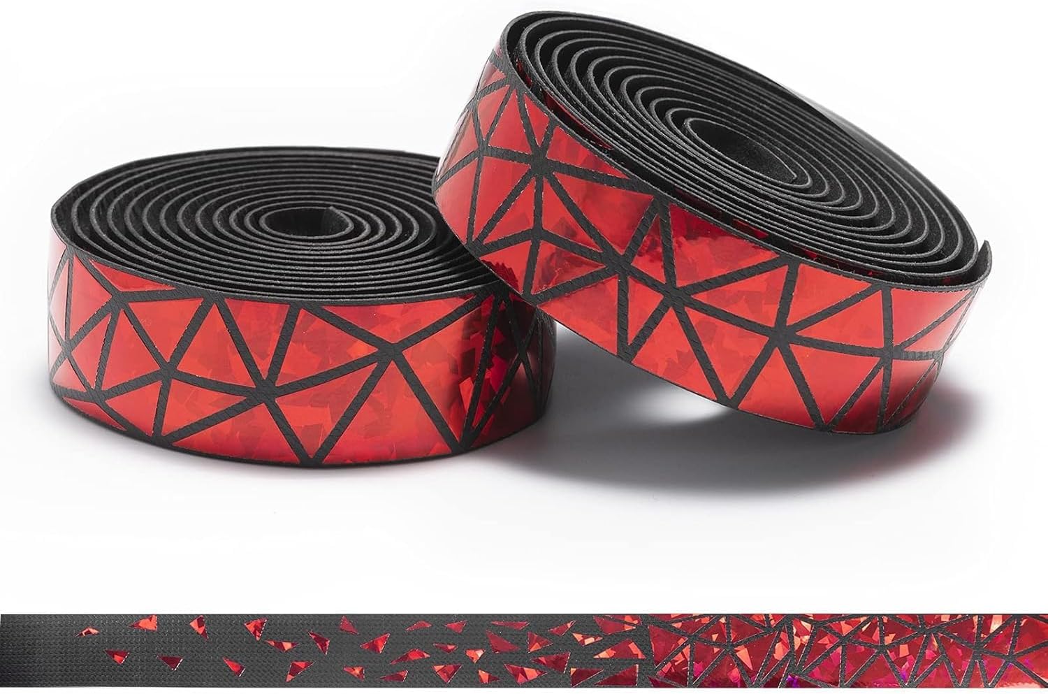 )バーテープ ロードバイク 自転車 バーテープ 衝撃吸収 グリップ力 EVA 滑り止め 自転車テープ 厚め エンドキャップつき おしゃれ 左右セット