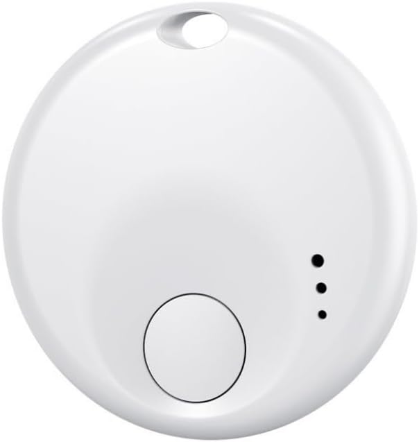 紛失防止ラベルスマート追跡機全地球測位gps MFI認証GPS送信機ペット追跡車両追跡盗難防止児童財布老人鍵 (ホワイト)(2.0)