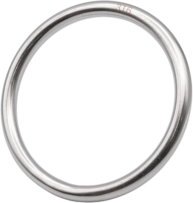 樂天商城 - ステンレス 係留環 リング 線径10mm 内径100mm 係船環 丸リング 船舶 ボート 係留 ロープ 接続 金具 行ってこい係留 ステンレスリング