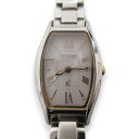 【中古】 美品 CITIZEN シチズン xC クロスシー エコドライブ レディース 腕時計 EW5544-51 ピンクゴールド×シルバー レディース Luxs ブランド古着のリュクス
