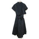 【中古】 美品 20SS sacai サカイ Cutaway Shirt Dress 半袖 キャミソール付き シャツドレス ワンピース 20-04882 サイズ...