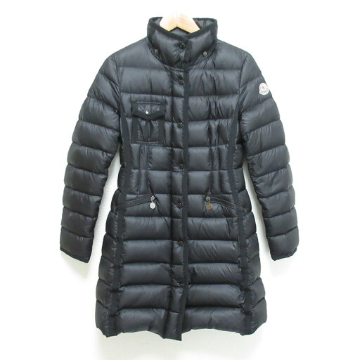 【中古】 美品 MONCLER モンクレール hermifur エルミファー ロング ダウンコート サイズ00 ブラック レディース Luxs ブランド古着のリュクス 【中古】 美品 MONCLER モンクレール hermifur エルミファー ロング ダウンコート サイズ00 ブラック レディース Luxs ブランド古着のリュクス