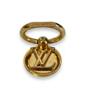 【中古】 ほぼ美品 LOUIS VUITTON ルイヴィトン フォンリング ルイーズ スマホリング M64290 ゴールド メンズ レディース Luxs ブラン...