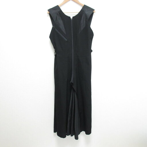 【中古】 美品 Yohji Yamamoto ヨウジヤマモト ウール×シルク ドッキング サロペット ロングワンピース FM-D04-111 サイズ2 ブラック レディース Luxs ブランド古着のリュクス 【中古】 美品 Yohji Yamamoto ヨウジヤマモト ウール×シルク ドッキング サロペット ロングワンピース FM-D04-111 サイズ2 ブラック レディース Luxs ブランド古着のリュクス