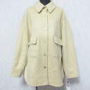 【中古】 未使用 24AW Diagram ダイアグラム グレースコンチネンタル ウールオーバーシャツ シャツジャケット 0324401031 36 イエロー レディース Luxs ブランド古着のリュクス(4)