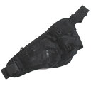 【中古】 美品 OAKLEY オークリー ナイロン スリングバッグ ボディバッグ ウエストポーチ ブラック メンズ レディース Luxs ブランド古着のリュクス