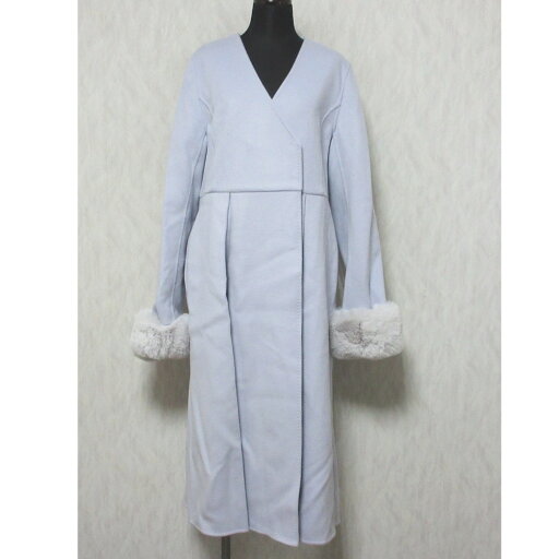 【中古】 美品 23AW GRACE CONTINENTAL グレースコンチネンタル ストール付き ノーカラーリバーコート 0123461028 36 ラベンダー レディース Luxs ブランド古着のリュクス 【中古】 美品 23AW GRACE CONTINENTAL グレースコンチネンタル ストール付き ノーカラーリバーコート 0123461028 36 ラベンダー レディース Luxs ブランド古着のリュクス