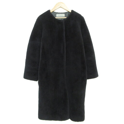 【中古】 良品 THE SECRET Closet ザシークレットクローゼット ムートンコート 2 ブラック レディース Luxs ブランド古着のリュクス 【中古】 良品 THE SECRET Closet ザシークレットクローゼット ムートンコート 2 ブラック レディース Luxs ブランド古着のリュクス