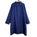 【中古】美品 23SS MACKINTOSH マッキントッシュ BELFORD ステンカラーコート バルマカーンコート 40 ネイビーブルー メンズ Luxs ブランド古着のリュクス(4)