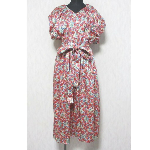 【中古】 美品 23SS STRASBURGO ストラスブルゴ フラワープリント ボリュームスリーブ ロング ワンピース ドレス 231408 36 マルチカラー レディース Luxs ブランド古着のリュクス 【中古】 美品 23SS STRASBURGO ストラスブルゴ フラワープリント ボリュームスリーブ ロング ワンピース ドレス 231408 36 マルチカラー レディース Luxs ブランド古着のリュクス