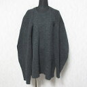 【中古】 美品 RITO リト シルクブレンド アンサンブルニット ボレロジャケット トップス 0779RTW210K 38 ブラックグレー レディース Luxs ブランド古着のリュクス
