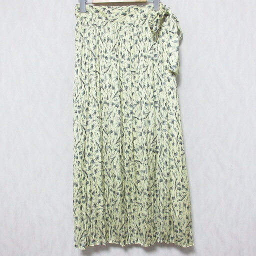 【エントリーポイント10倍】【中古】美品 21SS CELFORD セルフォード フラワー ガウラプリント ラップスカート CWFS211013 38 イエロー レディース Luxs ブランド古着のリュクス 【エントリーポイント10倍】【中古】美品 21SS CELFORD セルフォード フラワー ガウラプリント ラップスカート CWFS211013 38 イエロー レディース Luxs ブランド古着のリュクス