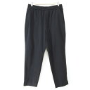 【中古】 美品 23SS UNFILO アンフィーロ 自由区 FINE MOVE テーパードパンツ イージー スラックス PRURSM0400 大きいサイズ X...