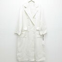 【中古】 未使用 23AW GRACE CLASS グレースクラス オンライン完売モデル ウールリバーチェスターコート 36 キナリ レディース Luxs ブランド古着のリュクス