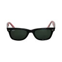 【中古】 美品 Ray-Ban レイバン WAYFARER ウェイファーラー アジアンフィット セルフレーム サングラス 眼鏡 アイウェア RB2140-A 50□22 ブラック メンズ レディース Luxs ブランド古着のリュクス(4)