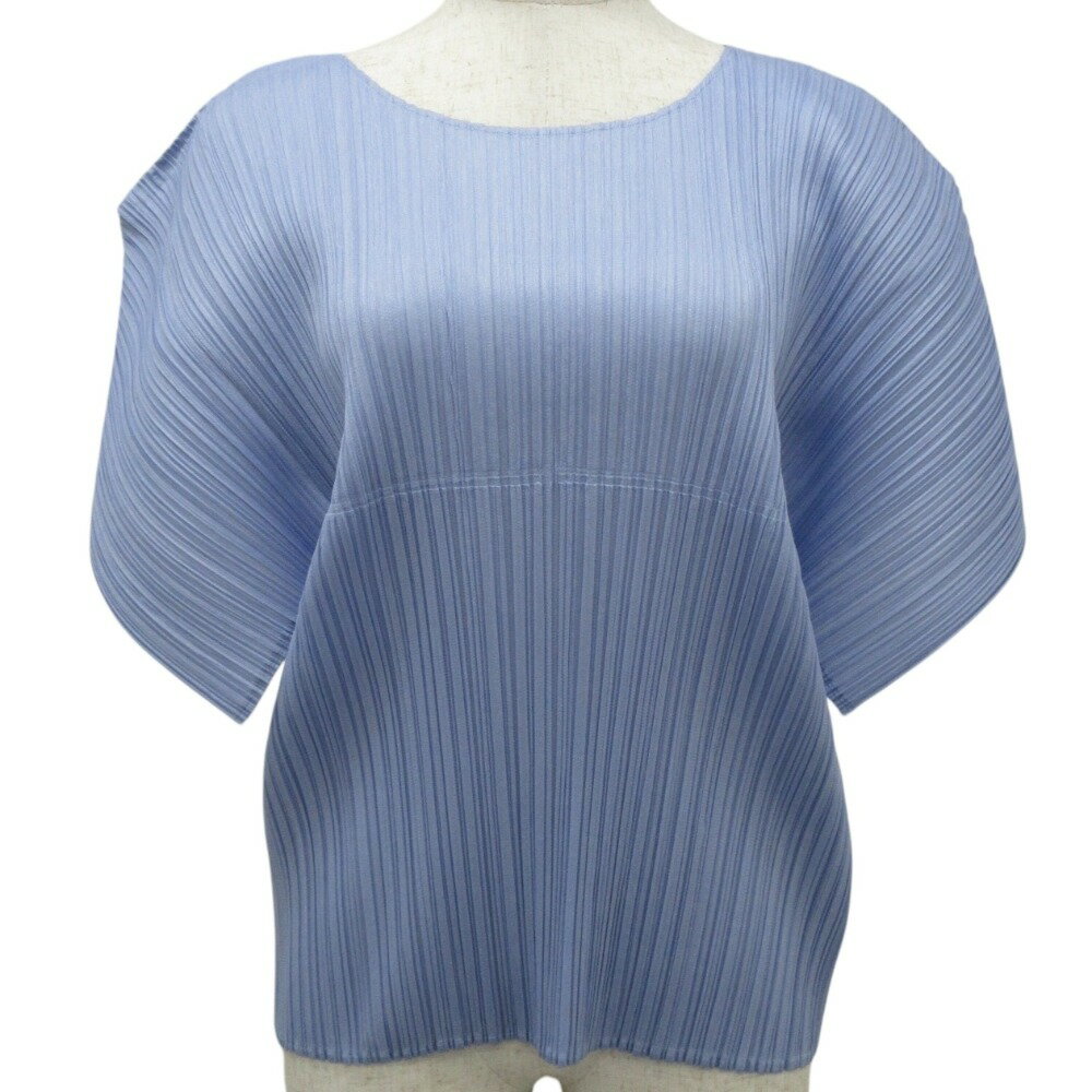 【中古】 美品 24AW PLEATS PLEASE プリーツプリーズ イッセイミヤケ MONTHLY COLORS ショートスリーブ カットソー PP43JK121 3 パープル レディース Luxs ブランド古着のリュクスのサムネイル