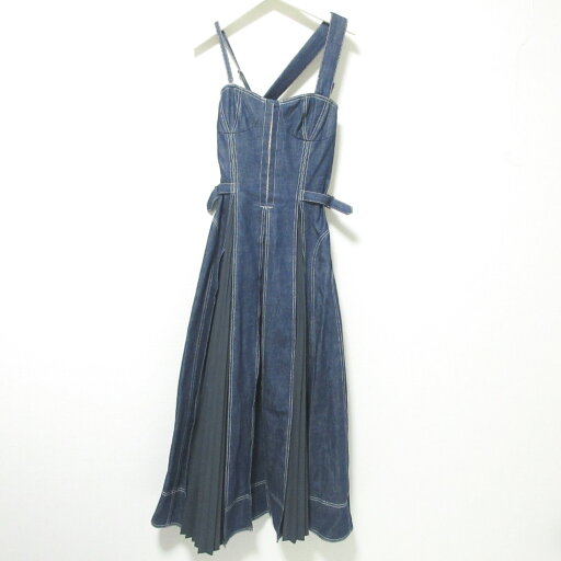 【中古】 美品 CASA FLINE カーサフライン フロントホックデニムロングワンピース アシンメトリー ジャンスカ 1191305085 F インディゴブルー レディース Luxs ブランド古着のリュクス 【中古】 美品 CASA FLINE カーサフライン フロントホックデニムロングワンピース アシンメトリー ジャンスカ 1191305085 F インディゴブルー レディース Luxs ブランド古着のリュクス