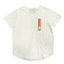 【中古】美品 YVAM TOKYO イヴァントウキョウ Tシャツ ロゴ プリント ストレッチ 44 白 ホワイト メンズ Luxs ブランド古着のリュクス(4)