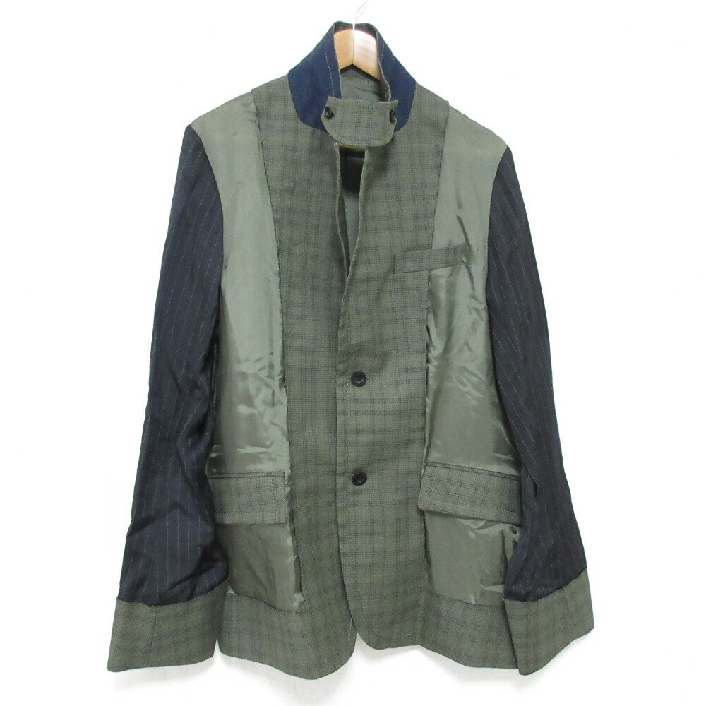 楽天市場】sacai 中古(柄チェック)(コート・ジャケット 楽天市場】sacai 中古(柄チェック)(コート・ジャケット