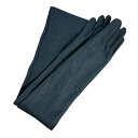 【中古】美品 Yohji Yamamoto ヨウジヤマモト ストレッチ ロンググローブ 手袋 ブラック サンプル品 レディース Luxs ブランド古着のリュクス