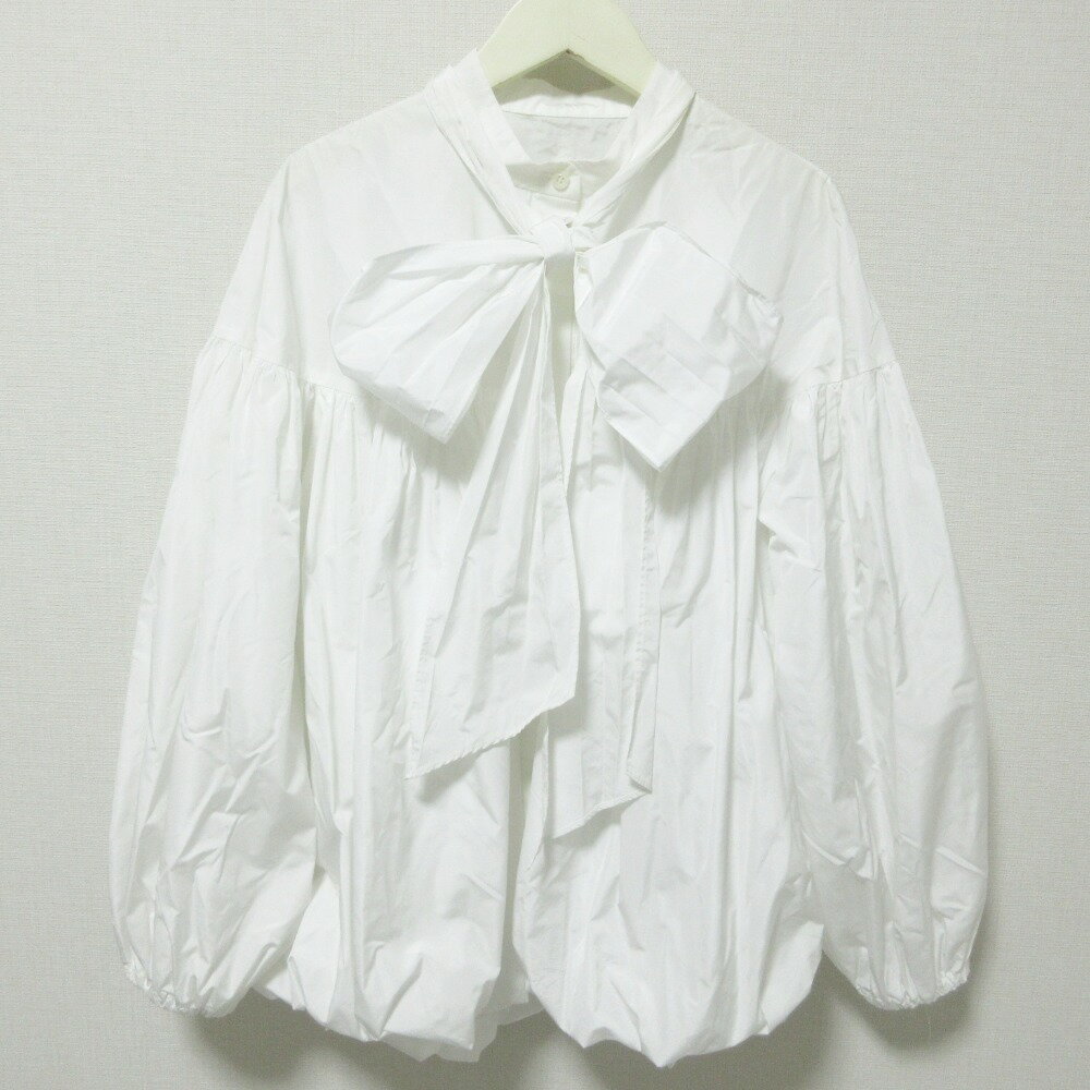 yori キャンディボタン シャツ ブラウス ホワイト FREE yori キャンディボタン シャツ ブラウス ホワイト FREE