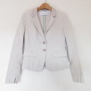 【中古】美品 FABIANA FILIPPI ファビアナフィリッピ ストレッチ シングル テーラードジャケット XS アイボリー レディース Luxs ブランド古着のリュクス(4)