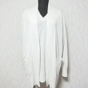 【中古】良品 la.f... ラエフ ニットトップスカーディガン アンサンブル 3612-11071/3612-11082 2S オフホワイト レディース Lu...