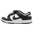 【中古】 NIKE ナイキ ダンク ロー レトロ パンダ スニーカー シューズ 靴 ローカット DD1391-100 サイズ27.5cm 白 ホワイト 黒 ブラック メンズ Luxs ブランド古着のリュクス