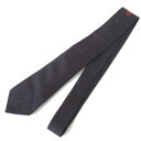 【中古】新品同様 GUCCI グッチ 2023年モデル GG柄 ジャガード シルク ネクタイ 721180 4E002 148×7cm ネイビー メンズ Lux...