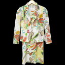 【エントリーポイント10倍】【中古】美品 銀座マギー MAGGY ペイズリープリント カットワークレース ジャケット ワンピース アンサンブル セットアップ 3...