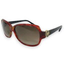 【中古】良品 Christian Dior クリスチャンディオール DIORMODEL2 184CC サングラス 眼鏡 アイウェア 57□15 125 ブラウン系マーブル×ブラック レディース Luxs ブランド古着のリュクス
