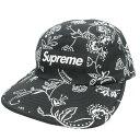【中古】新品同様 25SS SUPREME シュプリーム Floral Jacquard Camp Cap フローラル ジャガード キャンプ キャップ 帽子 ボ...
