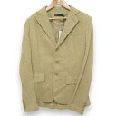 【中古】未使用 RALPH LAUREN ラルフローレン シルクブレンド ヘリンボーン テーラードジャケット 0477654JKT Sサイズ ベージュ系 レディース Luxs ブランド古着のリュクス(4)