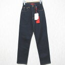 【中古】未使用 RED CARD レッドカード ONE-DAY ルーズストレート デニムパンツ ジーンズ 122489 小さいサイズ W22 インディゴ レディ...