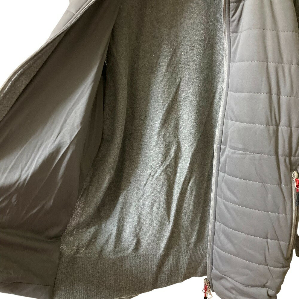 【楽天スーパーSALE20%OFF】【中古】良品 BRIEFING ブリーフィング WIND BLOCK FZ KNIT アンゴラブレンド ニットジャケット BG1731505 サイズM グレー メンズ Luxs ブランド古着のリュクス