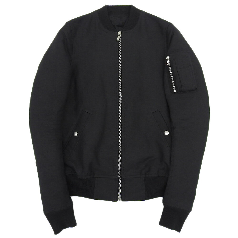 ジャケット・アウター rickowens 18ss ma-1 Rick Owens 18SS MA-1 シースルーボンバージャケット シルク