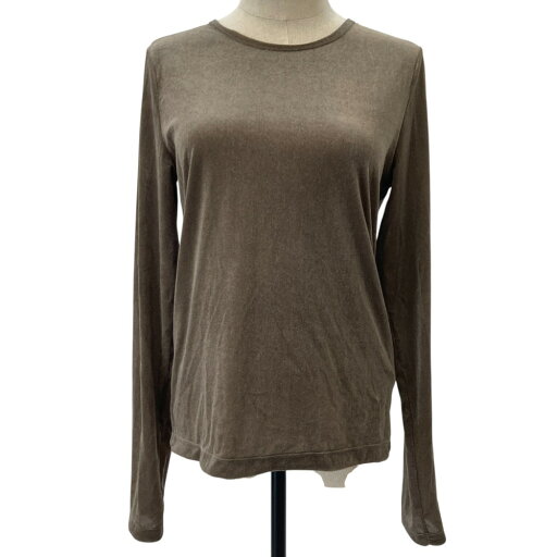 【中古】美品 24AW SLOBE IENA スローブイエナ ベロアニット カットソー ブラウン レディース Luxs ブランド古着のリュクス 【中古】美品 24AW SLOBE IENA スローブイエナ ベロアニット カットソー ブラウン レディース Luxs ブランド古着のリュクス