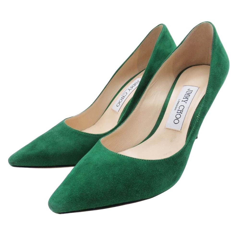 ★Jimmy Choo★ジミーチュウ Love 85 スエードパンプス グリーン 楽天市場】グリーン 緑(ブランドジミーチュウ)(パンプス